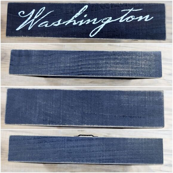 🩵Primitives by Kathy Washington State Shaped Box Tabletop/Wall Decor - Picture 9 of 9